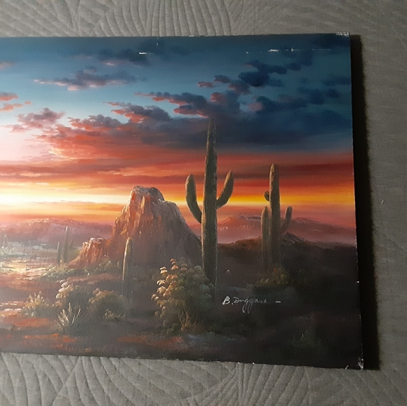 Art painting by Bernard Duggan signed